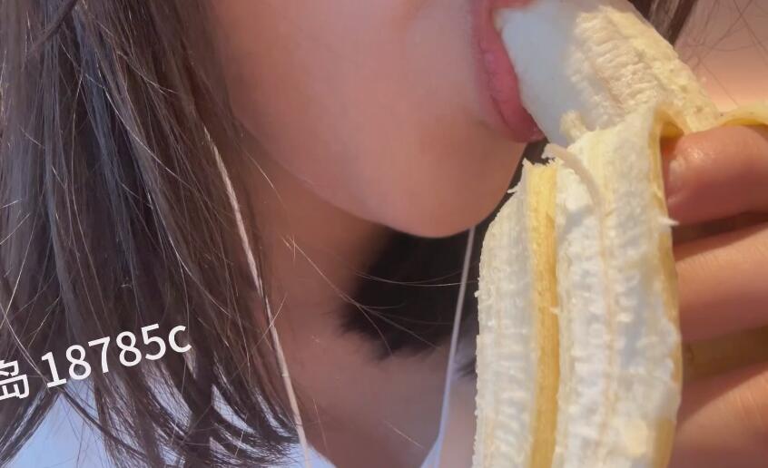 图片[1]-【耳语哄睡】xixi刚睡着的盒岛定制ASMR：沉浸式香蕉助眠，感受唇齿间的细腻音声-橘喵