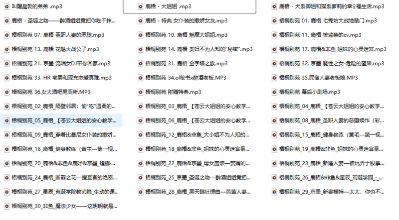 鹿梧/梧桐别苑1-5月音频43A：当“慢工出细活”撞上那把勾人的嗓子，耳朵彻底沦陷-橘喵